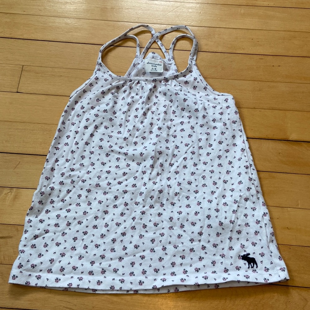 Floral tank top from Abercrombie kids.  Basically new.